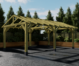 Apex Wooden Gazebo Frame Only Kits