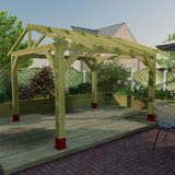 Apex Wooden Gazebo Frame Only Kits