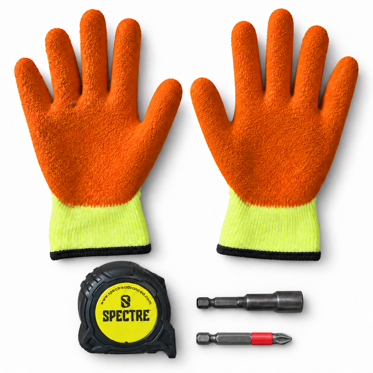 DIY Starter Kit Bundle – Gloves, 5m Tape Measure & Driver Bits