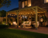 Chunky Lean-to Box Pergola Kit