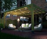 Chunky Lean-to Box Pergola Kit