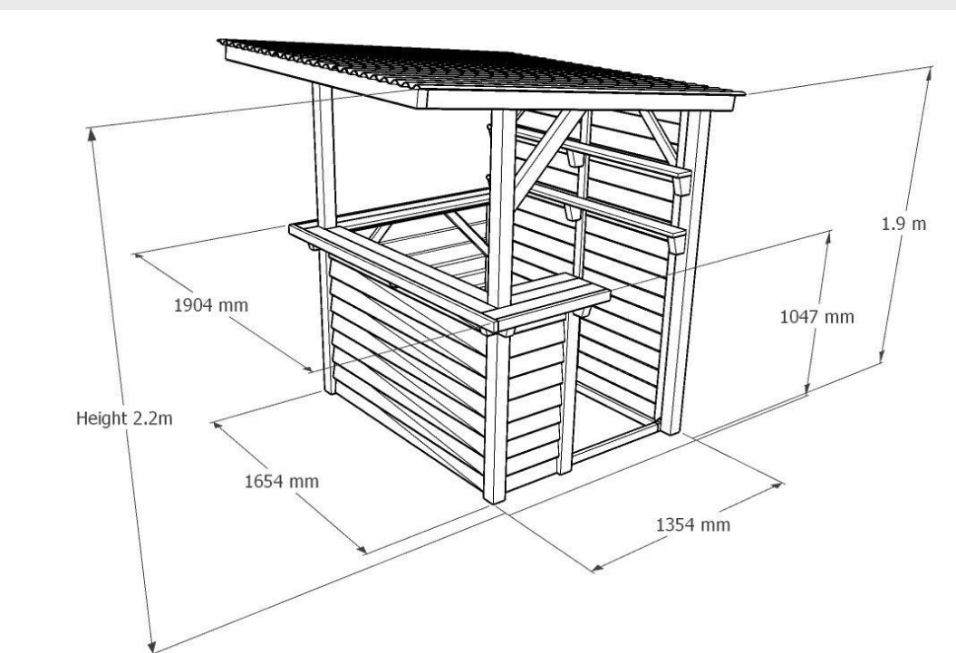 Timbakit DIY Garden Bar